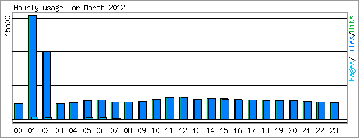 Hourly usage
