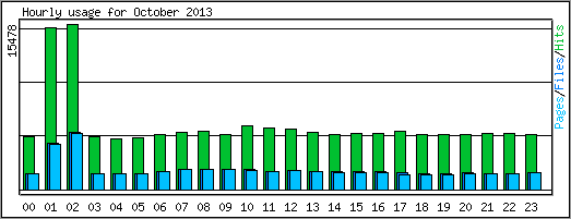 Hourly usage