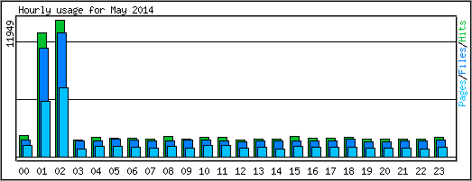 Hourly usage