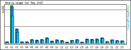 Hourly usage